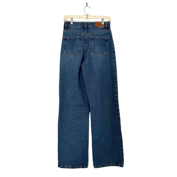 Sézane Denim The Wide Leg Trousers - Picture 5 of 9